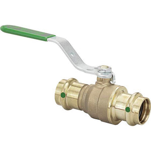 Viega ProPress 1-1/2" Zero Lead Bronze Ball Valve w/Stainless Stem - Double Press Connection [79943] - BuoyMart.com  Fittings Viega