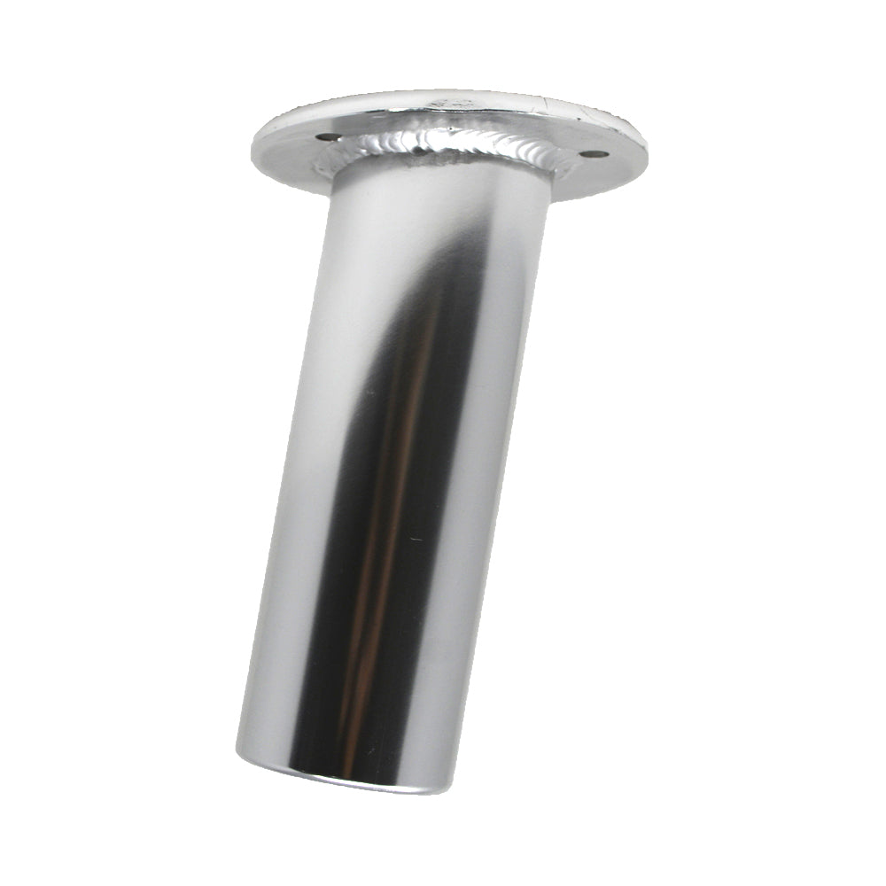 TACO Flush Mount Rod Holder 10 - Deluxe Anodized Finish [F31-0702BXY] - BuoyMart.com  Rod Holders TACO Marine