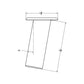 TACO Flush Mount Rod Holder 10 - Deluxe Anodized Finish [F31-0702BXY] - BuoyMart.com  Rod Holders TACO Marine