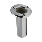 TACO Flush Mount Rod Holder 10 - Deluxe Anodized Finish [F31-0702BXY] - BuoyMart.com  Rod Holders TACO Marine