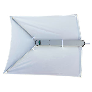 TACO ShadeFin w/White Fabric  Case [T10-3000-1] - BuoyMart.com  Biminis/Shades/Umbrellas TACO Marine