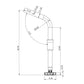 TACO ShadeFin Fixed Rod Holder Mount [T10-3000-5] - BuoyMart.com  Accessories TACO Marine