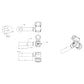 TACO ShadeFin Adjustable Clamp-On Pipe Mount [T10-3000-7] - BuoyMart.com  Accessories TACO Marine