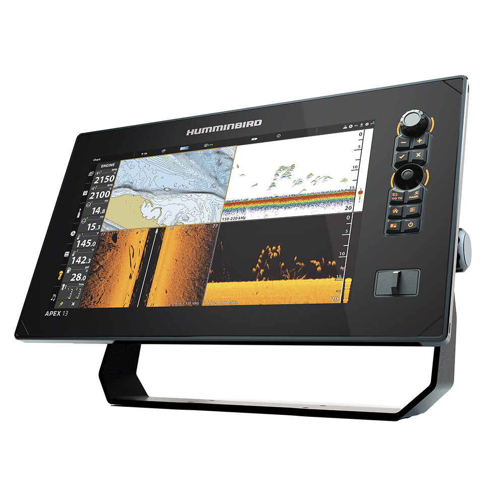 Humminbird APEX 13 MSI+ Chartplotter CHO Display Only [411470-1CHO] - BuoyMart.com  GPS - Fishfinder Combos Humminbird