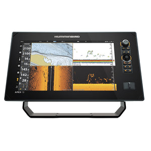 Humminbird APEX 13 MSI+ Chartplotter [411470-1] - BuoyMart.com  GPS - Fishfinder Combos Humminbird
