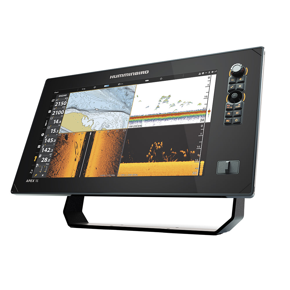 Humminbird APEX 16 MSI+ Chartplotter CHO Display Only [411500-1CHO] - BuoyMart.com  GPS - Fishfinder Combos Humminbird