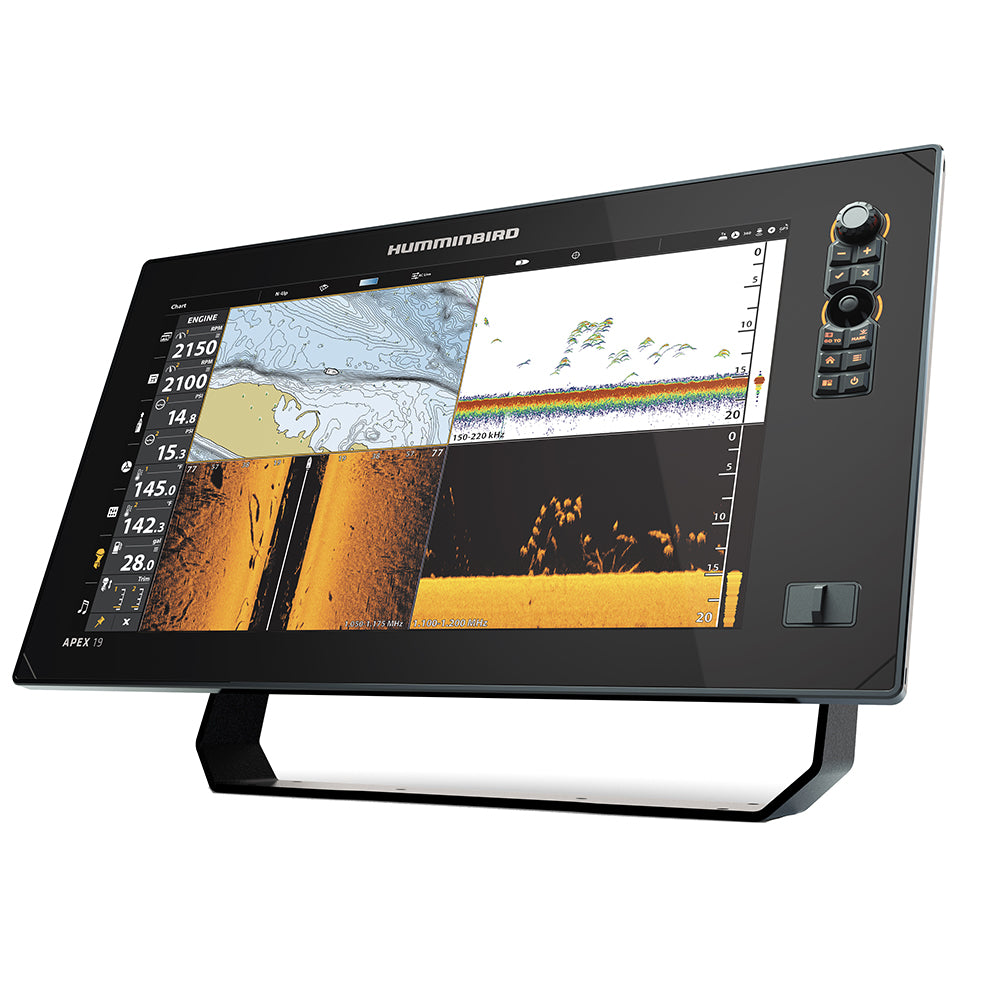 Humminbird APEX 19 MSI+ Chartplotter CHO Display Only [411240-1CHO] - BuoyMart.com  GPS - Fishfinder Combos Humminbird