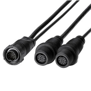Humminbird 14 M ID SIDB Y - SOLIX/APEX Side Imaging  2D Splitter Cable [720111-1] Humminbird