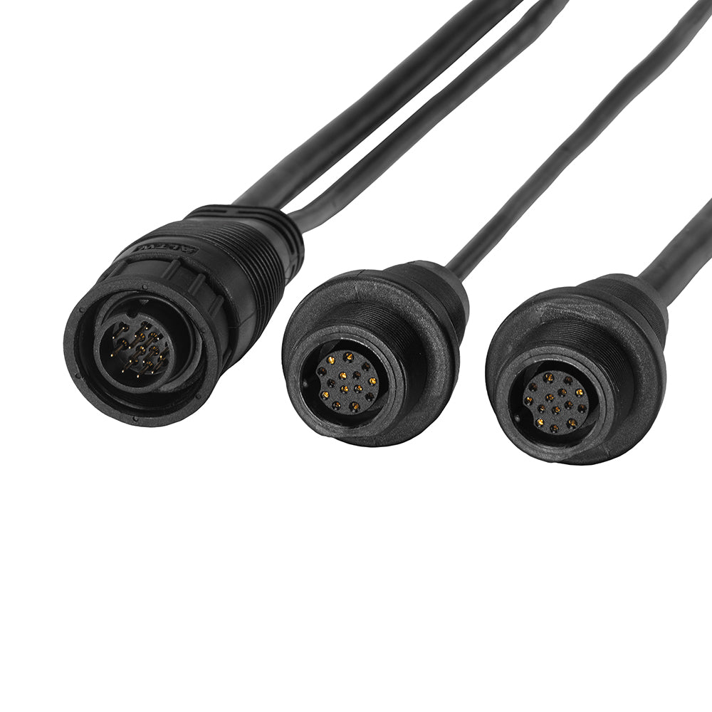 Humminbird 14 M SILR Y - SOLIX/APEX Side Imaging Left-Right Splitter Cable [720112-1] - BuoyMart.com  Accessories Humminbird