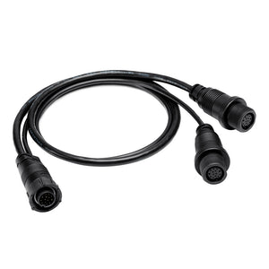 Humminbird 14 M SILR Y - SOLIX/APEX Side Imaging Left-Right Splitter Cable [720112-1] - BuoyMart.com  Accessories Humminbird