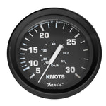 Faria Euro Black 4" Speedometer - 30 Knot (Pitot) [32809] - BuoyMart.com  Gauges Faria Beede Instruments