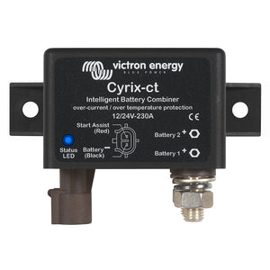Victron Combiner 12/24V-230A Cyrix-CT Intelligent Combiner Microprocessor Controlled [CYR010230010] - BuoyMart.com  Battery Management Victron Energy