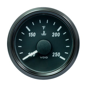 VDO SingleViu 52mm (2-1/16") Water Temperature Gauge - 250F - 450-30 Ohm [A2C3833340030] - BuoyMart.com  Gauges VDO