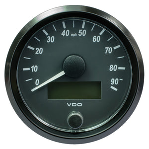 VDO SingleViu 80mm (3-1/8") Speedometer - 90MPH [A2C3832900030] - BuoyMart.com  Gauges VDO