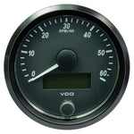 VDO SingleViu 80mm (3-1/8") Tachometer - 6,000 RPM [A2C3833010030] - BuoyMart.com  Gauges VDO
