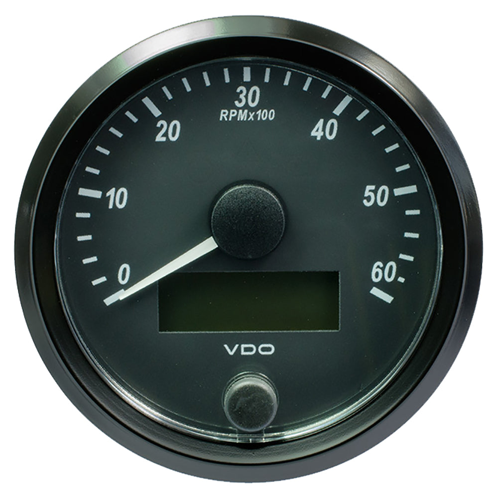 VDO SingleViu 80mm (3-1/8") Tachometer - 6,000 RPM [A2C3833010030] - BuoyMart.com  Gauges VDO