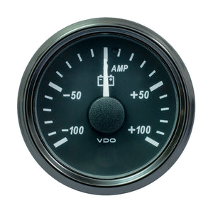 VDO SingleViu 52mm (2-1/16") Ammeter - 100 AMP [A2C3833070030] - BuoyMart.com  Gauges VDO