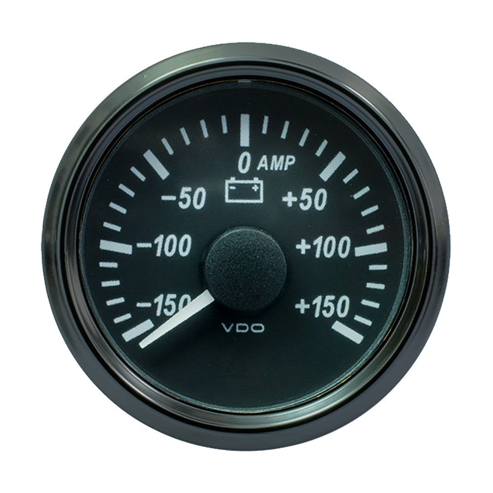 VDO SingleViu 52mm (2-1/16") Ammeter - 150 AMP [A2C3833060030] - BuoyMart.com  Gauges VDO