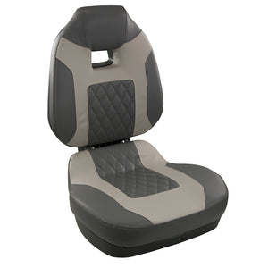 Springfield Fish Pro II High Back Folding Seat - Charcoal/Grey [1041483] - BuoyMart.com  Seating Springfield Marine