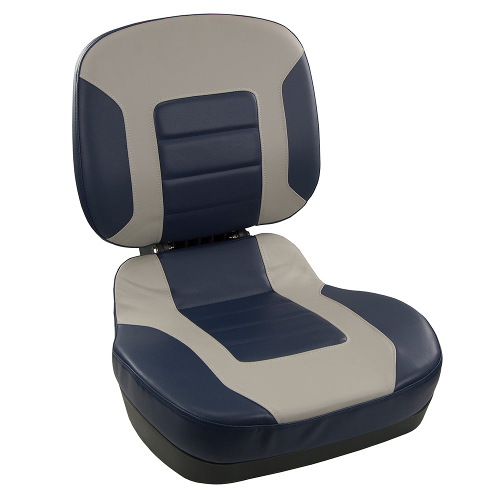 Springfield Fish Pro II Low Back Folding Seat - Navy/Grey [1041519] - BuoyMart.com  Seating Springfield Marine