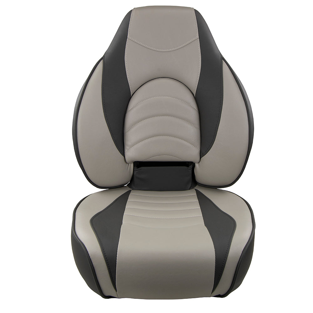 Springfield Fish Pro High Back Folding Seat - Charcoal/Grey [1041634-1] - BuoyMart.com  Seating Springfield Marine