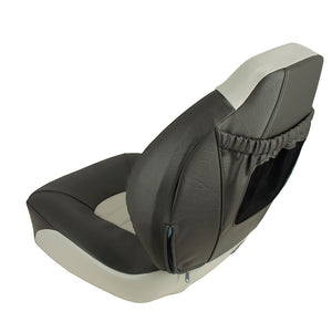 Springfield Fish Pro Mid Back Folding Seat - Charcoal/Grey [1041733] - BuoyMart.com  Seating Springfield Marine
