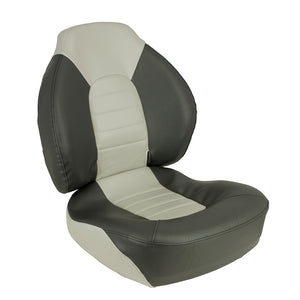 Springfield Fish Pro Mid Back Folding Seat - Charcoal/Grey [1041733] - BuoyMart.com  Seating Springfield Marine