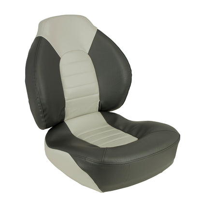 Springfield Fish Pro Mid Back Folding Seat - Charcoal/Grey [1041733] - BuoyMart.com  Seating Springfield Marine