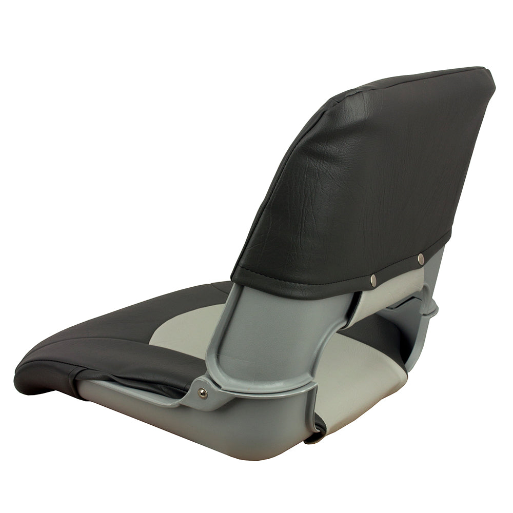 Springfield Skipper Standard Folding Seat - Grey/Charcoal [1061017] - BuoyMart.com  Seating Springfield Marine