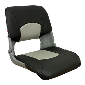 Springfield Skipper Standard Folding Seat - Grey/Charcoal [1061017] - BuoyMart.com  Seating Springfield Marine