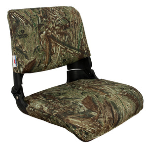 Springfield Skipper Premiun Folding Seat - Mossy Oak Duck Blind w/Black Shell [1061021] - BuoyMart.com  Seating Springfield Marine