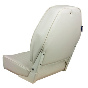 Springfield High Back Folding Seat - White [1040649] - BuoyMart.com  Seating Springfield Marine
