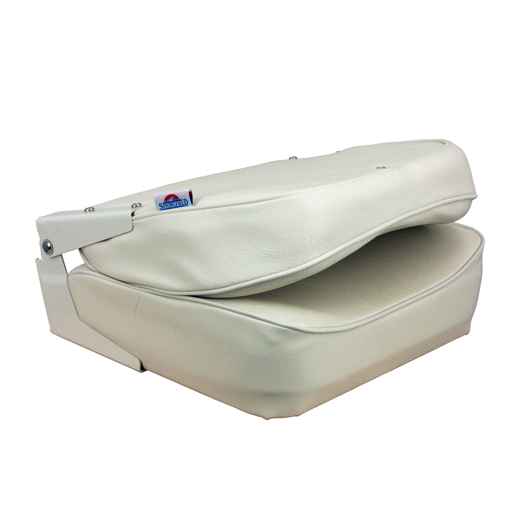Springfield Economy Folding Seat - White [1040629] - BuoyMart.com  Seating Springfield Marine