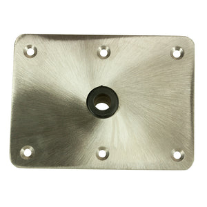 Springfield KingPin 6" x 8" - Stainless Steel - Rectangular Base (Standard) [1620004] - BuoyMart.com  Seating Springfield Marine