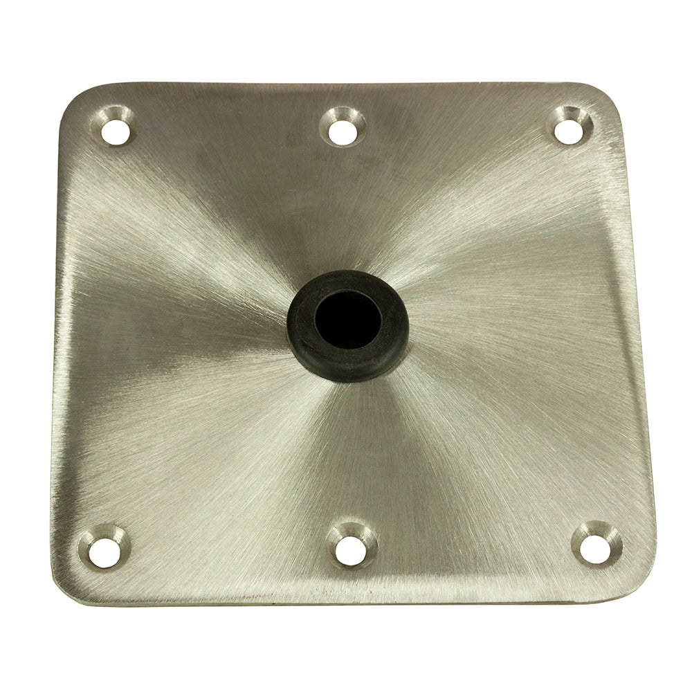 Springfield KingPin 7" x 7" - Stainless Steel - Square Base (Standard) [1620001] - BuoyMart.com  Seating Springfield Marine