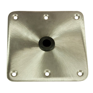 Springfield KingPin 7" x 7" - Stainless Steel - Square Base (Standard) [1620001] - BuoyMart.com  Seating Springfield Marine