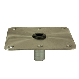 Springfield KingPin 7" x 7" - Stainless Steel - Square Base (Standard) [1620001] - BuoyMart.com  Seating Springfield Marine