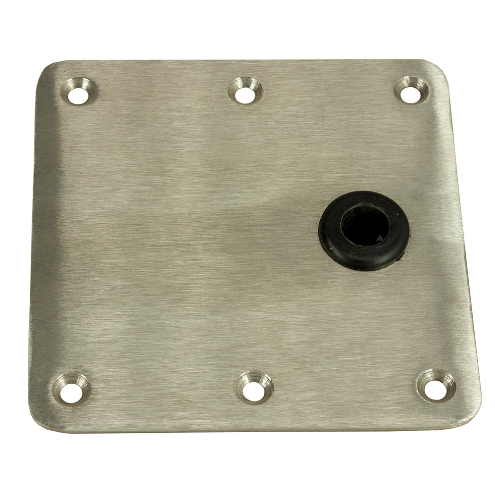 Springfield KingPin 7" x 7" Offset - Stainless Steel - Square Base (Standard) [1620003] Springfield Marine