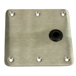 Springfield KingPin 7" x 7" Offset - Stainless Steel - Square Base (Standard) [1620003] Springfield Marine