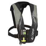 Onyx A/M-24 Series All Clear Automatic/Manual Inflatable Life Jacket - Grey - Adult [132200-701-004-21] - BuoyMart.com  Personal Flotation Devices Onyx Outdoor
