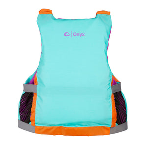 Onyx Youth Universal Paddle Vest - Aqua [121900-505-002-21] - BuoyMart.com  Personal Flotation Devices Onyx Outdoor
