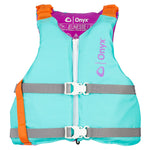 Onyx Youth Universal Paddle Vest - Aqua [121900-505-002-21] - BuoyMart.com  Personal Flotation Devices Onyx Outdoor