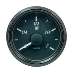 VDO SingleViu 52MM (2-1/16") Fuel Level Gauge - E/F Scale - 90-5 Ohm [A2C3833150030] - BuoyMart.com  Gauges VDO