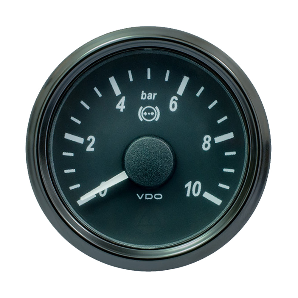 VDO SingleViu 52mm (2-1/16") Brake Pressure Gauge - 15 Bar - 0-180 Ohm [A2C3833450030] - BuoyMart.com  Gauges VDO