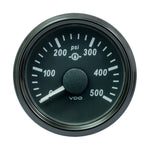 VDO SingleViu 52mm (2-1/16") Gear Pressure Gauge - 500 PSI - 0-4.5V [A2C3832740030] - BuoyMart.com  Gauges VDO