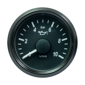 VDO SingleViu 52mm (2-1/16") Oil Pressure Gauge - 10 Bar - 0-4.5V [A2C3832690030] - BuoyMart.com  Gauges VDO