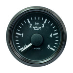VDO SingleViu 52mm (2-1/16") Oil Pressure Gauge - 5 Bar - 0-180 Ohm [A2C3833160030] - BuoyMart.com  Gauges VDO