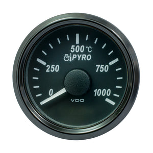 VDO SingleViu 52mm (2-1/16") Exhaust Gas Temp. Gauge - 1000C [A2C3833050030] - BuoyMart.com  Gauges VDO