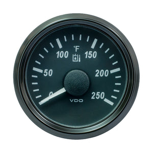 VDO SingleViu 52mm (2-1/16") Hydraulic Oil Temp. Gauge - 250F - 291-22 Ohm [A2C3916310030] - BuoyMart.com  Gauges VDO