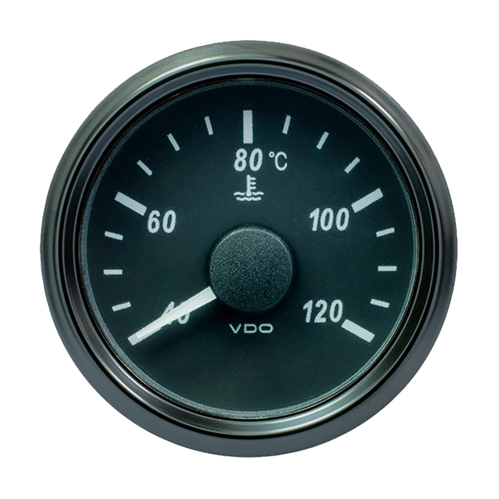 VDO SingleViu 52mm (2-1/16") Water Temp. Gauge - 120 C - 291-22 ohm [A2C3833320030] - BuoyMart.com  Gauges VDO